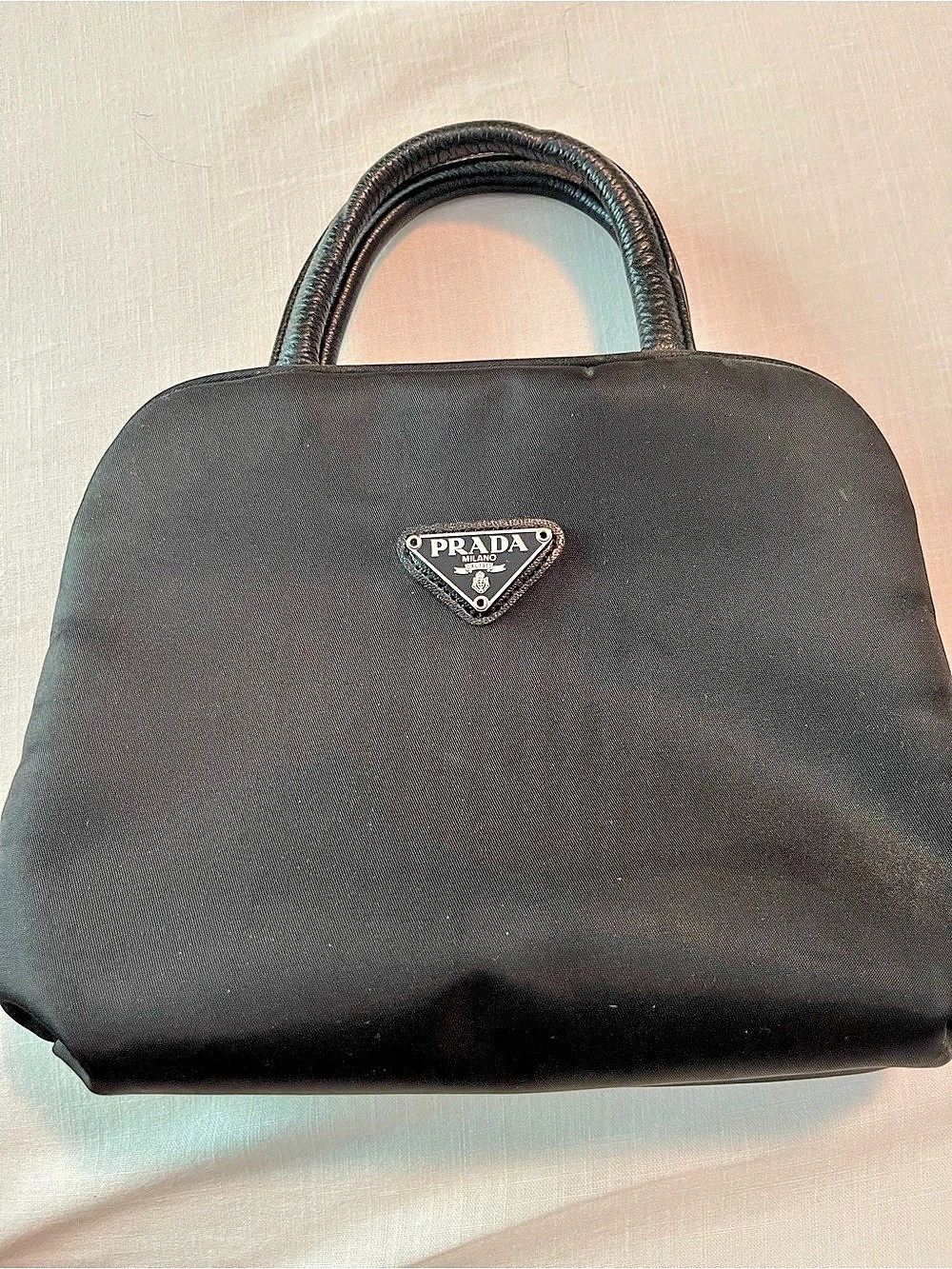 Prada Black Cosmetic Travel Case